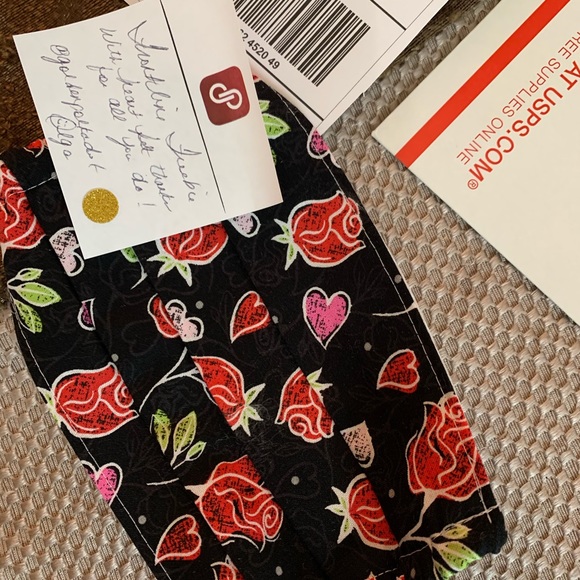 Tie Dye Fashion Filter Pocket Luxury Face Mask - Picture 7 of 10